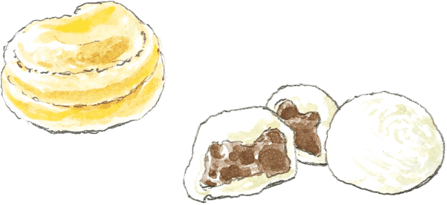 お菓子のイラスト
